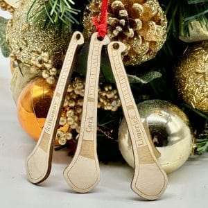 Personalised Hurley Tree Decoration Bauble