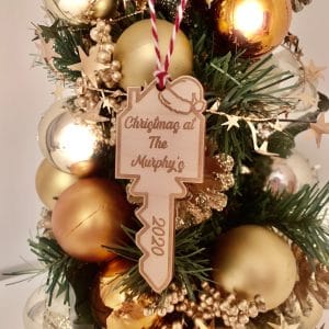 Personalised New Home Gift Ornament 2024, Our first Christmas, New home bauble, Personalised Couples Gift, House warming,Christmas Gift