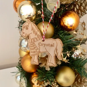 Personalised-Pet-Lover-Gift-Animal-lover-Christmas-Gift-Unique-Cat-Kitten-Horse-Pony-and-Fox-Christmas-Tree-Bauble-Decoration-pony