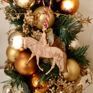 Personalised-Pet-Lover-Gift-Animal-lover-Christmas-Gift-Unique-Cat-Kitten-Horse-Pony-and-Fox-Christmas-Tree-Bauble-Decoration-rider