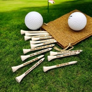 Golf Stocking Filler Tees | Ideal Golf Christmas Gifts | Golf Gifts for Men | Golf Themed Christmas Gifts | Golf Gifts for Dad | Xmas Golf