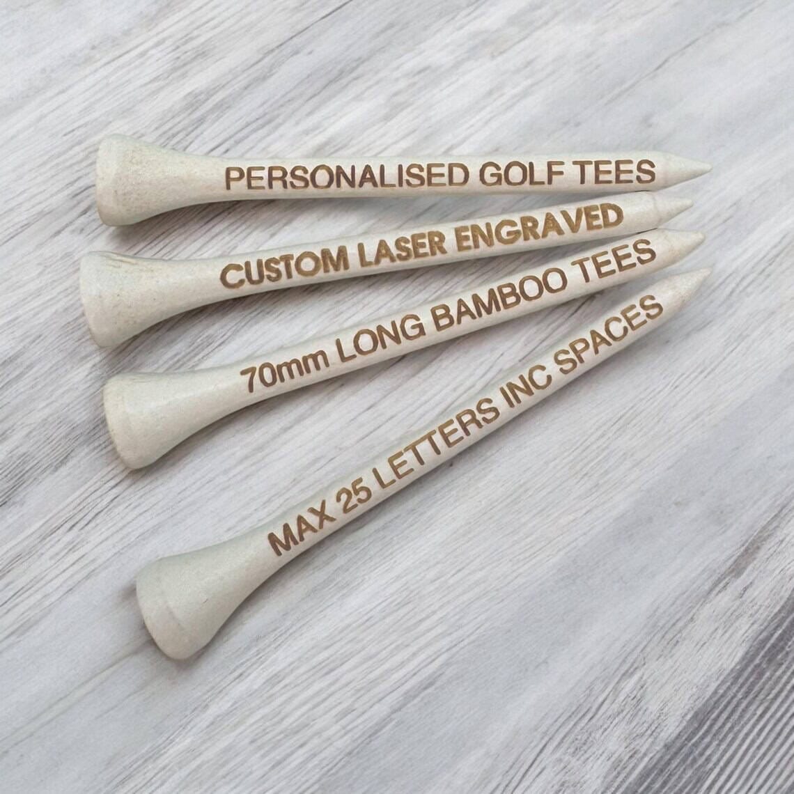 Custom Golf Tees Custom Wedding Favor Golf Tees